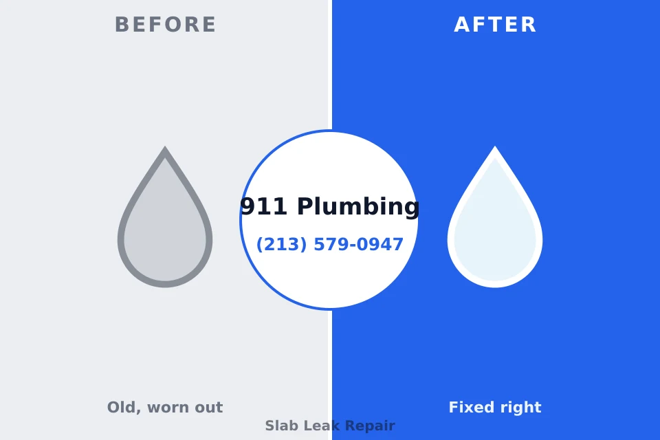 Before and after: plumbing company Orange Park, FL